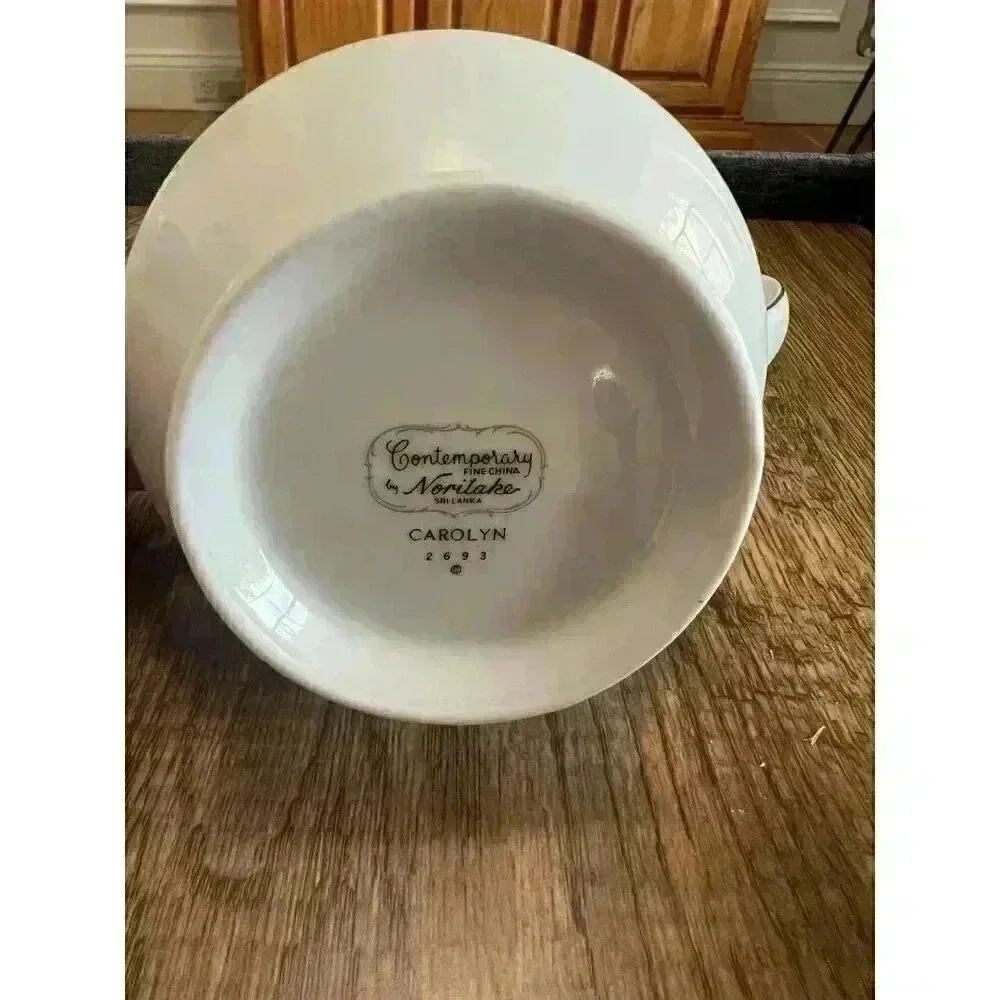 Noritake Carolyn 2693 | Sugar Bowl | Contemporary Fine China | Vintage